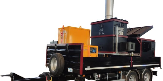 incinerator deseuri inciner pro mobil